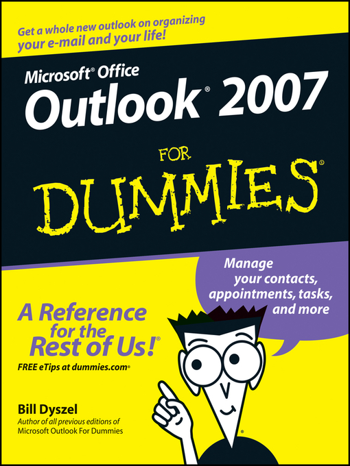 Title details for Outlook 2007 For Dummies by Bill Dyszel - Available